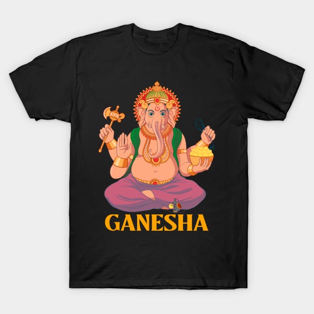 Ganesha T-Shirt by Studio-Sy